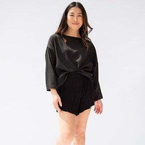 Hackwith Design House Cropped Pullover